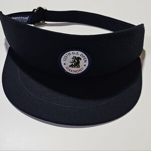 Men's Black Oakmont Visor